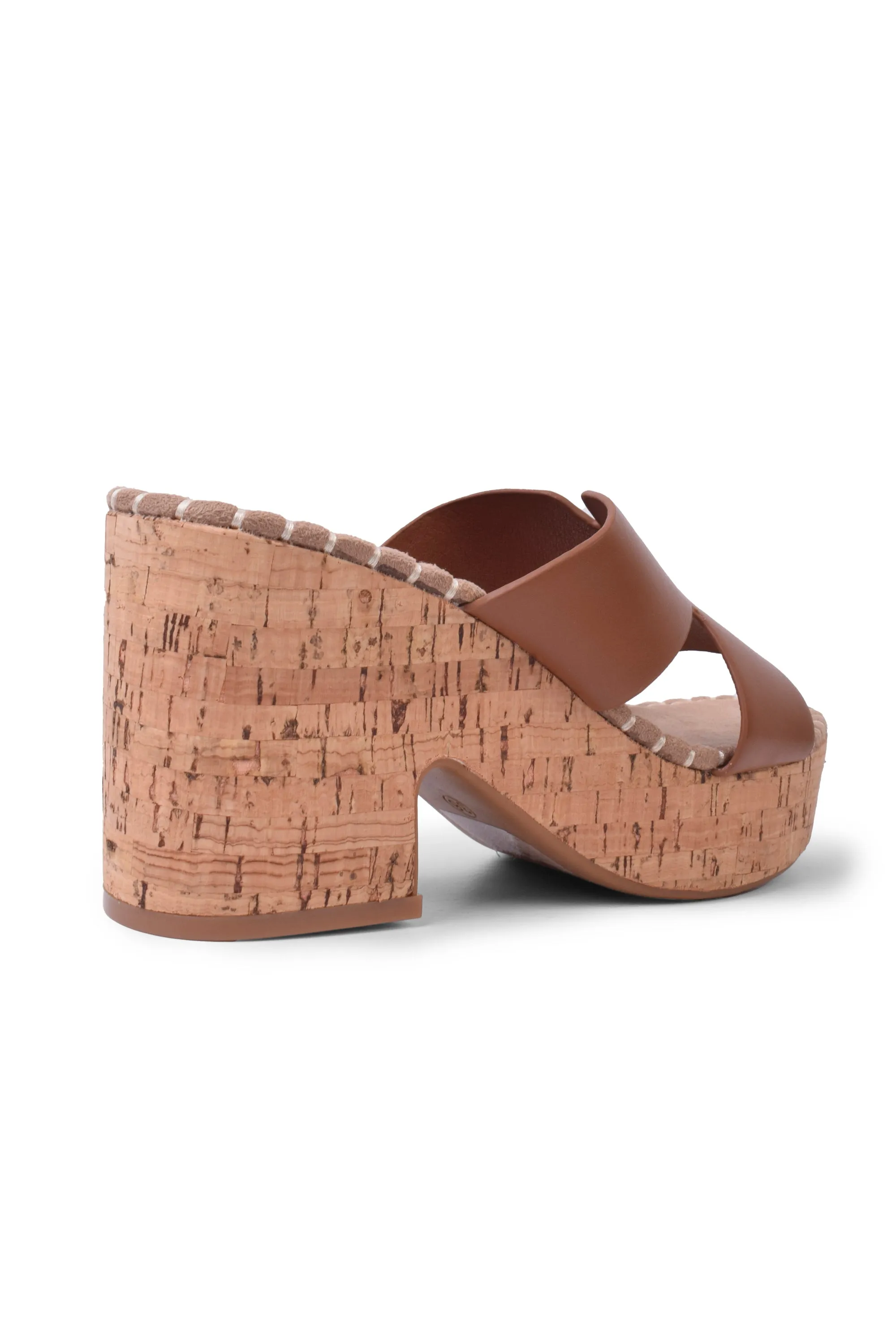 01-4776 Hesse Wood Heel Mule