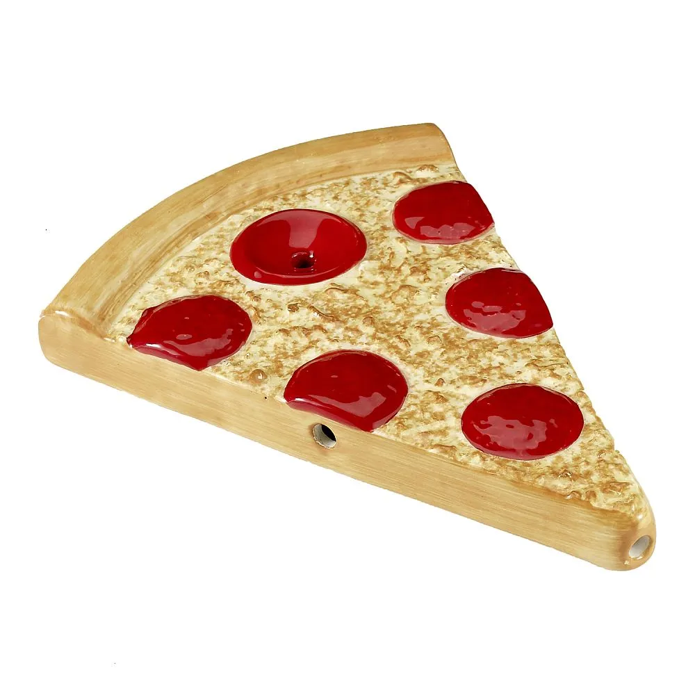 3D Feel Pizza Ceramic Pipe