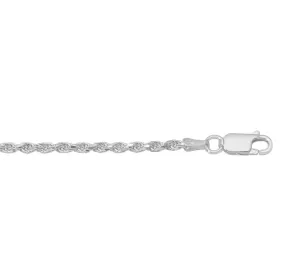 925 sterling silver rope anklets