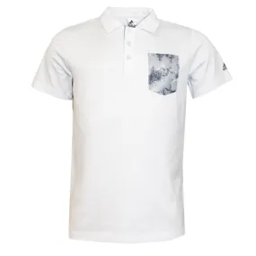 Adidas Essential Ccs Short Sleeve Polo Shirt White - Mens