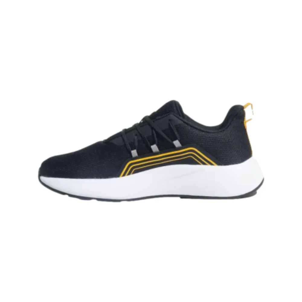 Adidas Men's Flash Tech Running Shoe (Core Black/Dove Grey/Preloved Yellow)