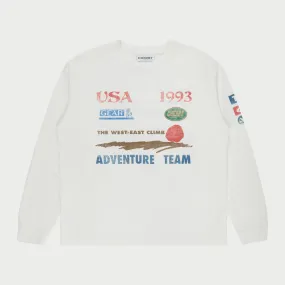 Adventure Team L/S T-Shirt (White)