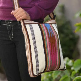 Andean Dream Woven Cross Body Shoulder Bag