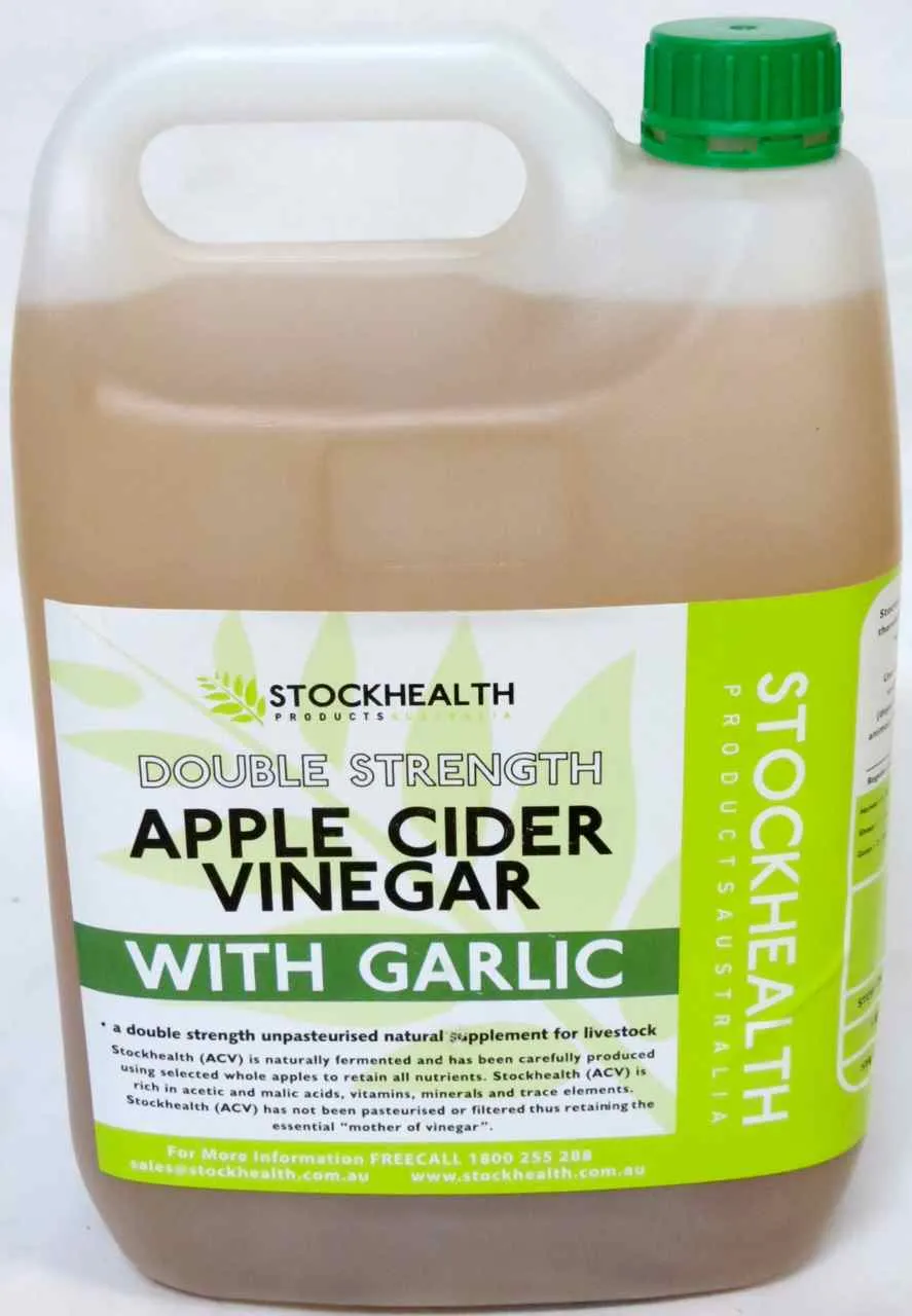 Apple Cider Vinegar with Garlic