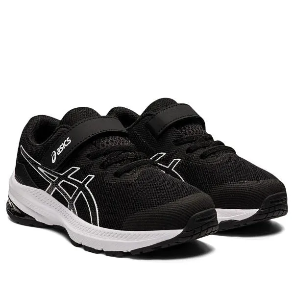 Asics GT 1000 11 PS Kids Black White   