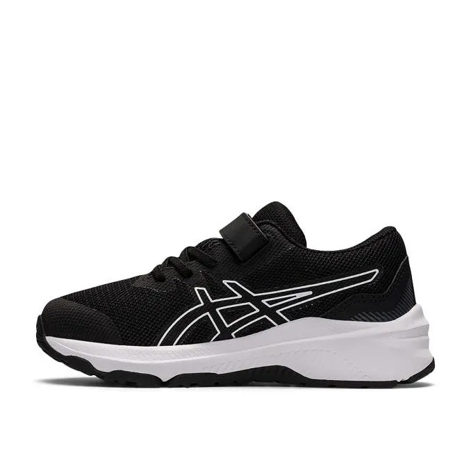 Asics GT 1000 11 PS Kids Black White   