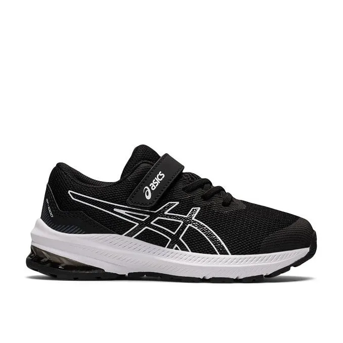 Asics GT 1000 11 PS Kids Black White   