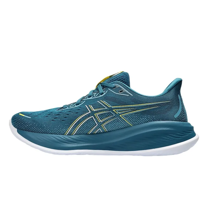 Asics men's running shoe Gel Cumulus 26 1011B792-400 water green yellow