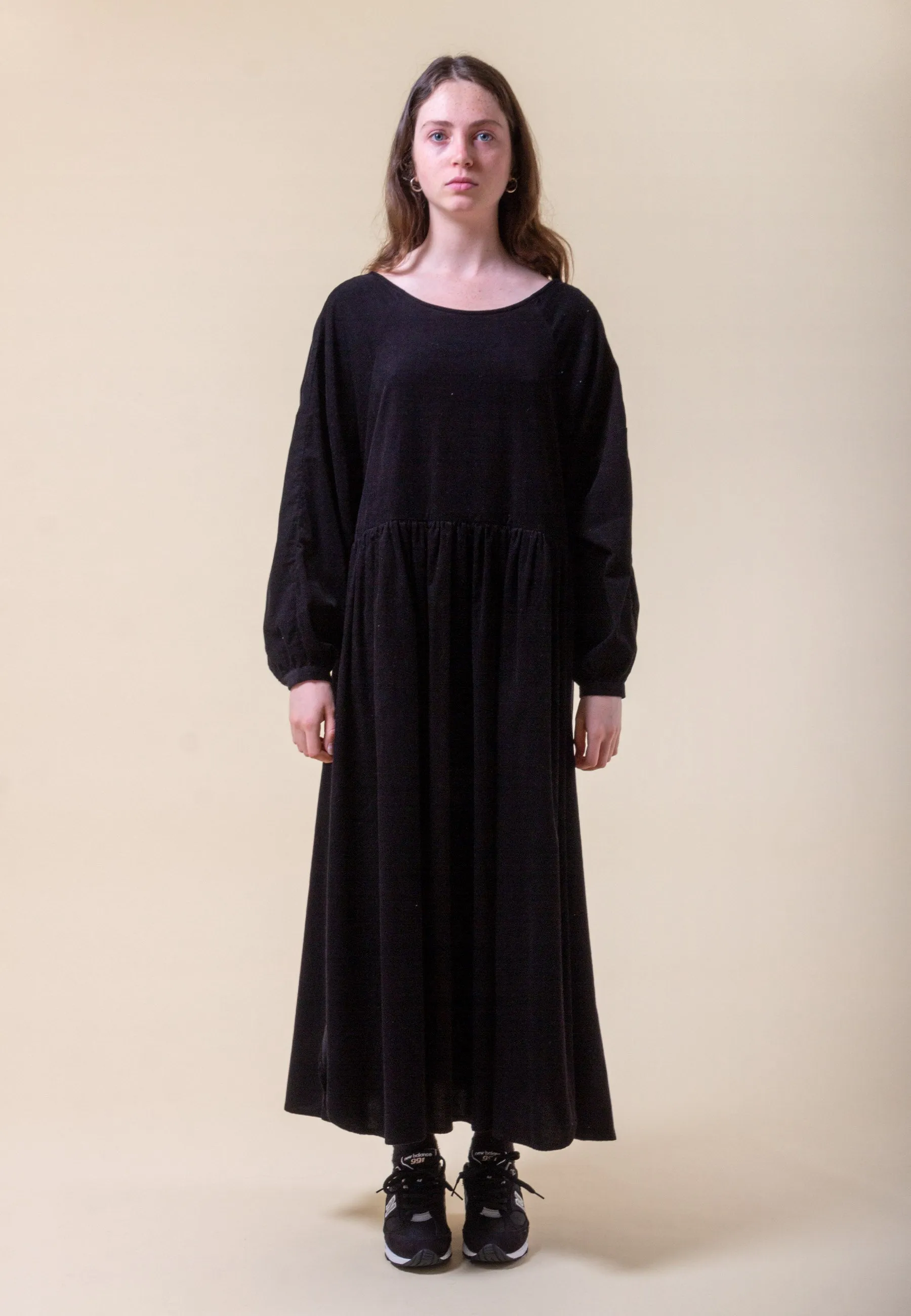 Atlas Dress - black cord