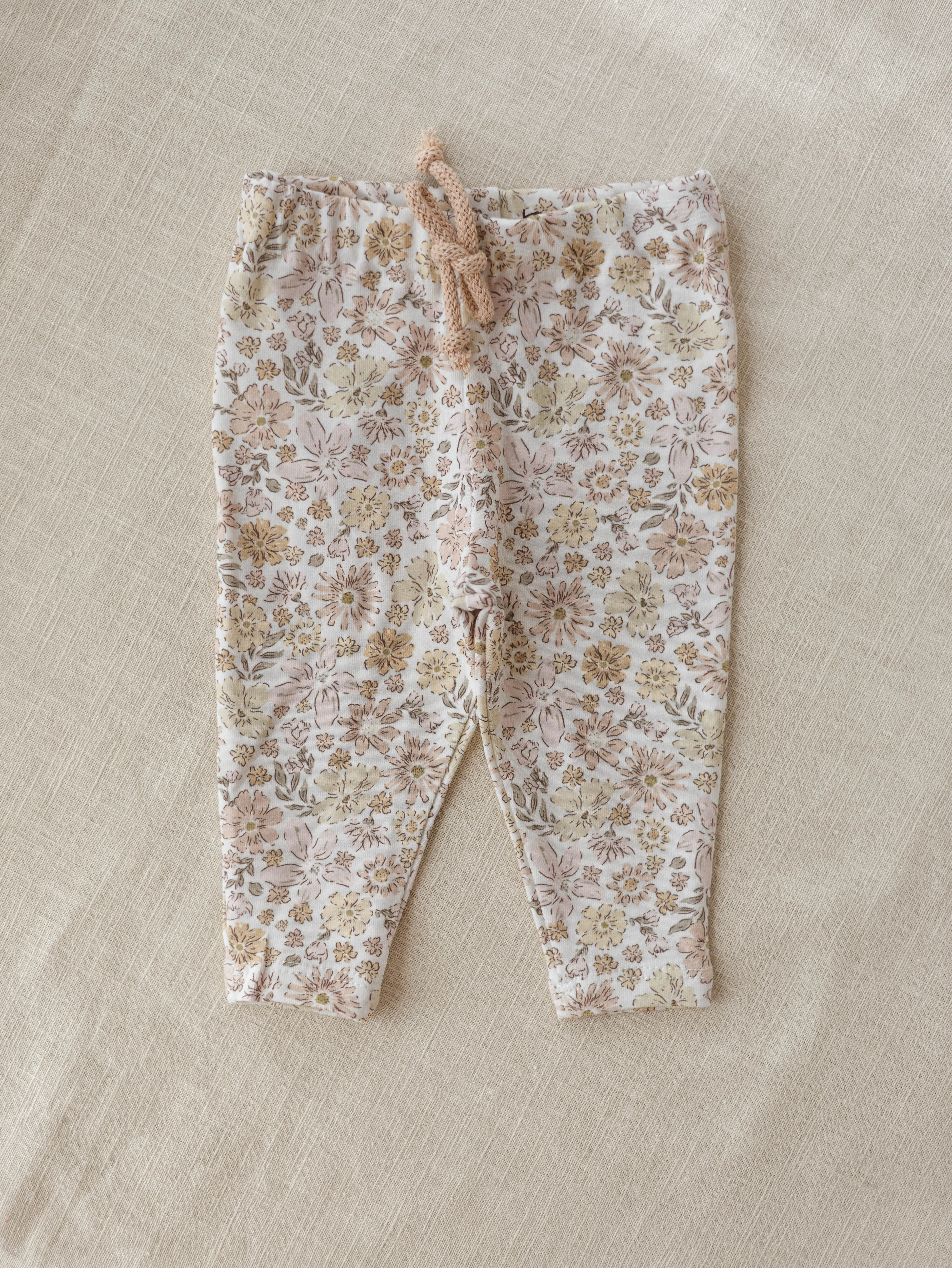 Baby leggings / Fleur