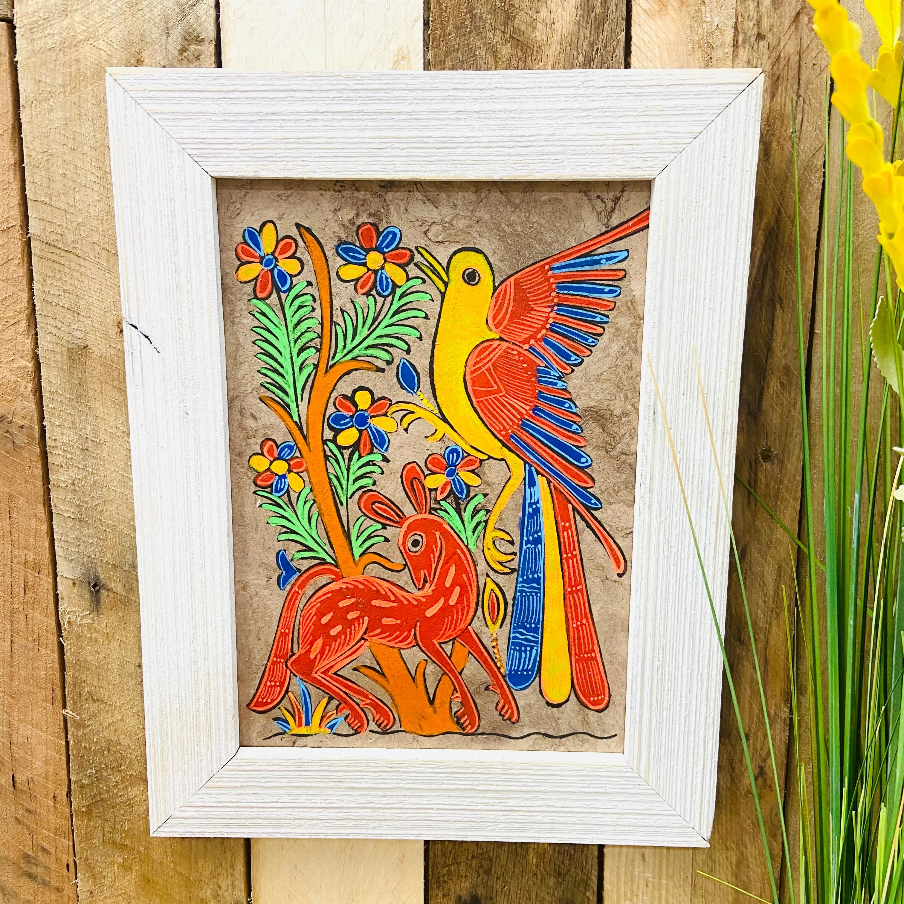 Birds Guerrero Painting Wall Art - Small Size