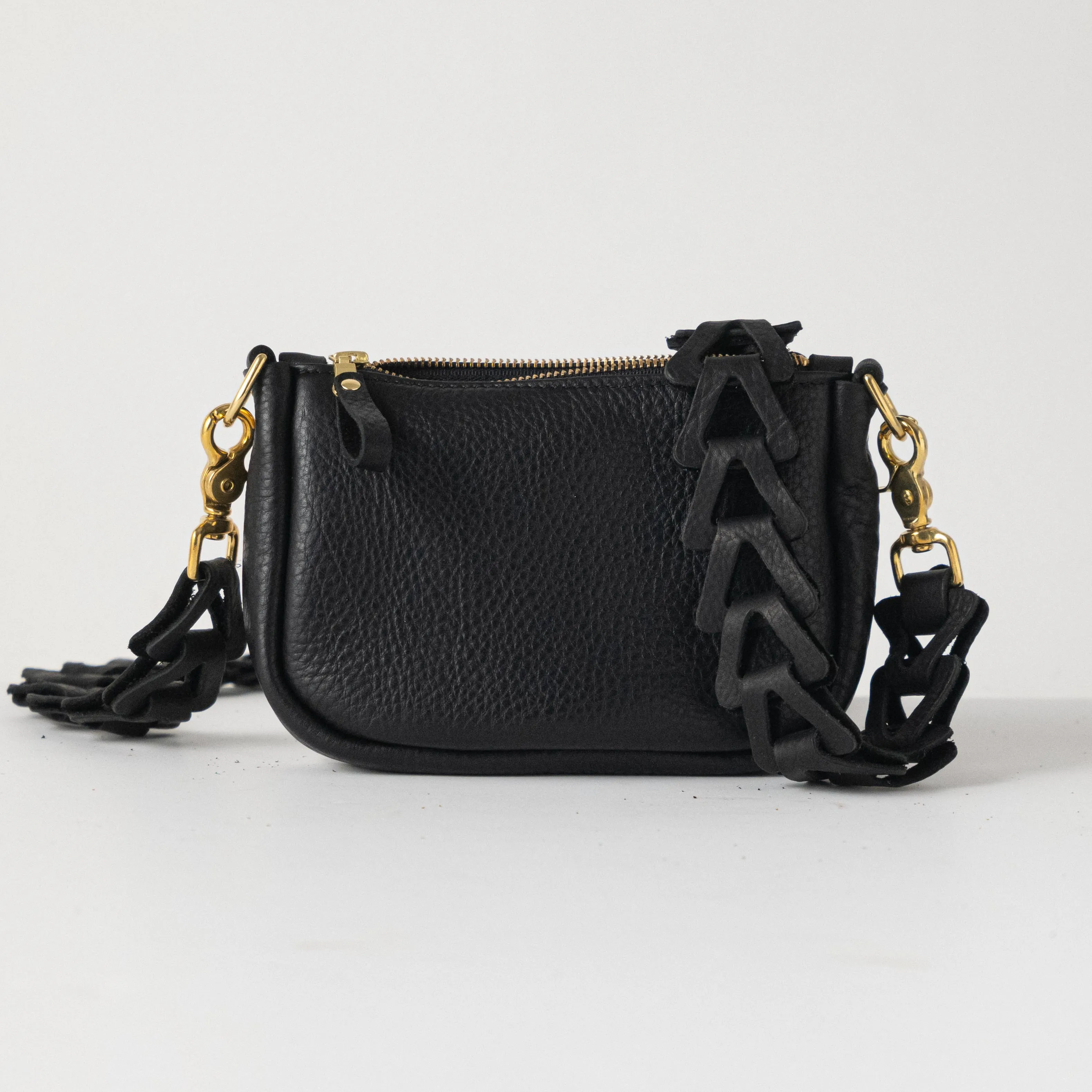 Black Cypress Mini Crossbody Bag