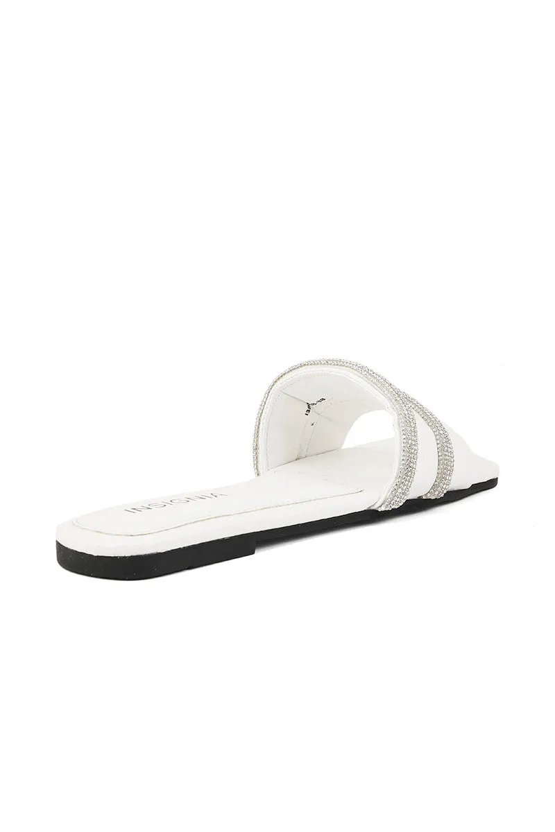 Casual Slip On I38538-White