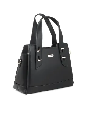 Casual Tote Hand Bags B14939-Black