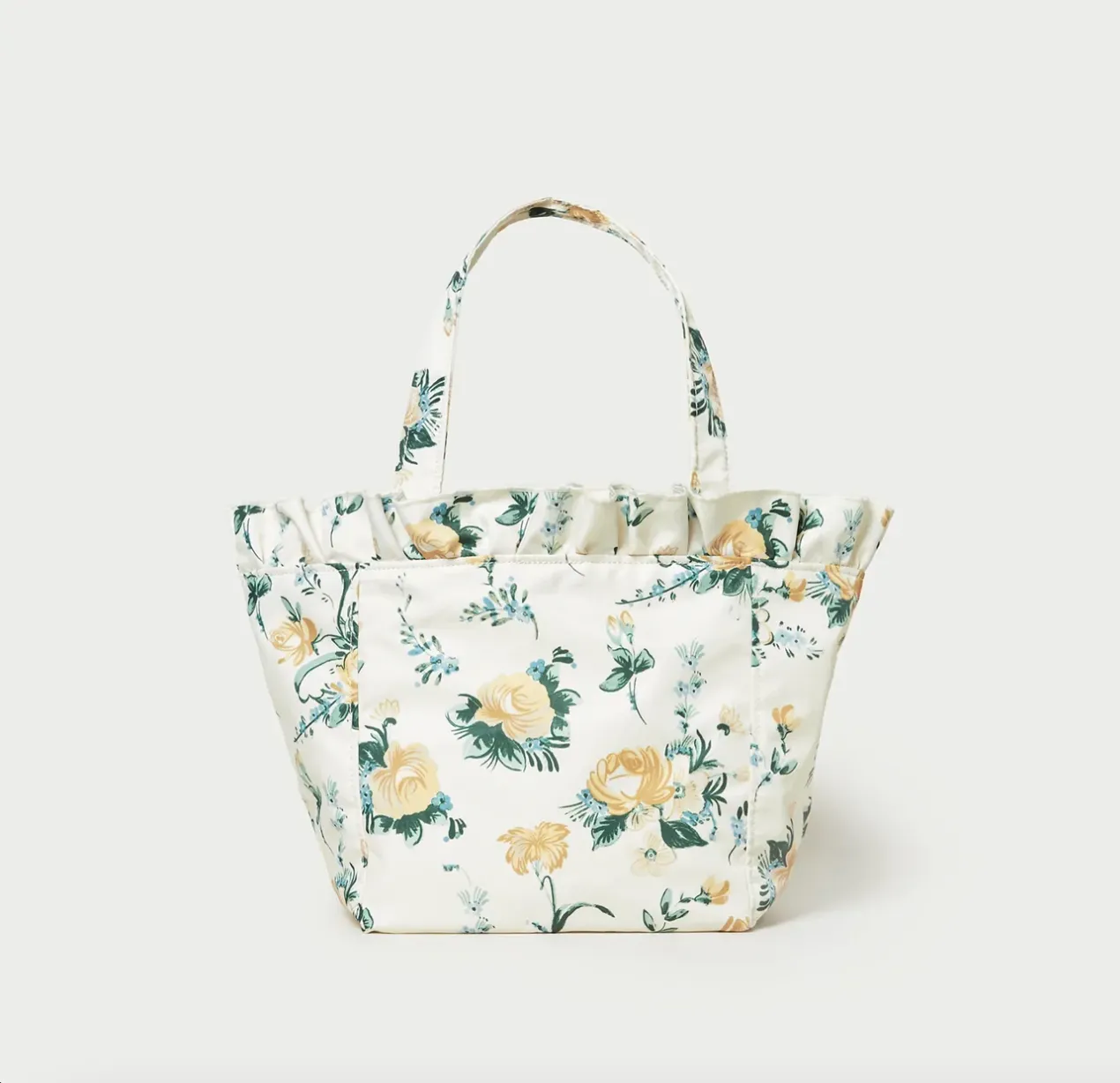 Claire Nova Floral Ruffle Tote