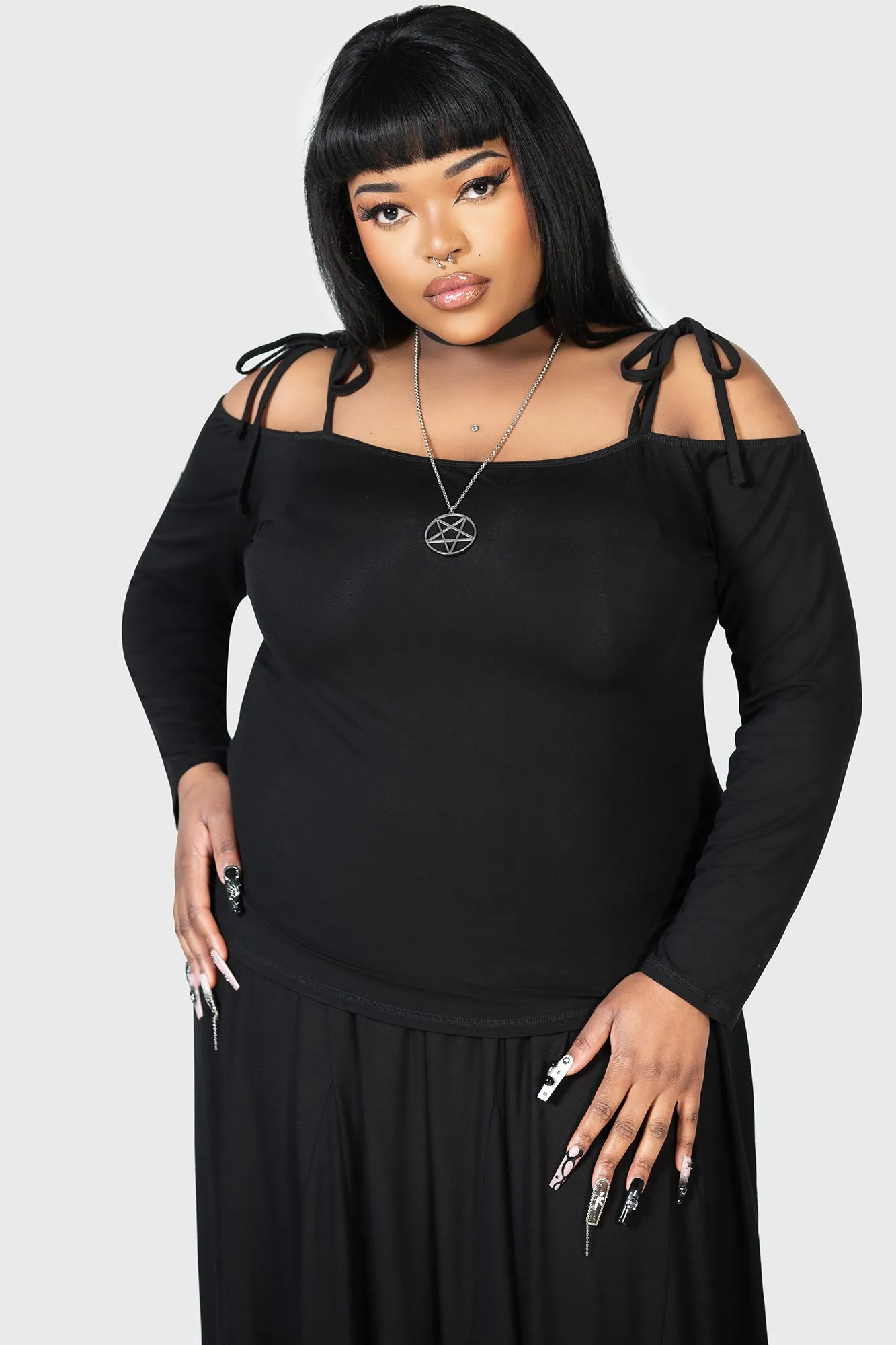 Devastate Bardot Top [PLUS]