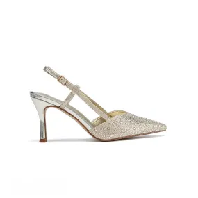 Diamante Detail Pump Heel HL 181