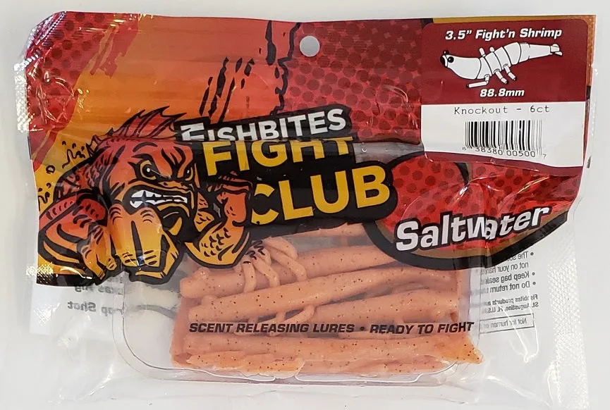 Fishbites Fight Club Fight'n Shrimp Knock Out 6pk