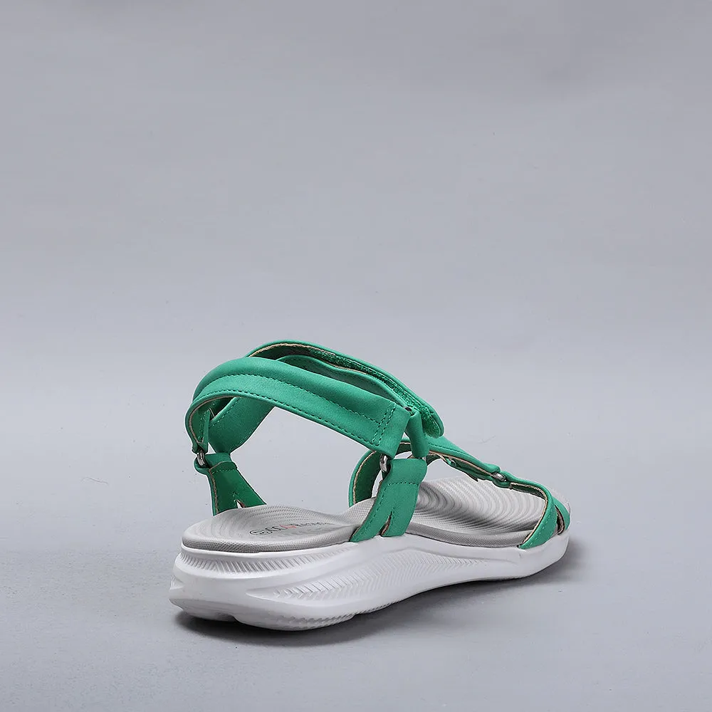 Floss - Fern Green/White Sole