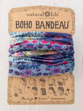 Full Boho Bandeau® Headband - Mandala Borders Patchwork