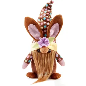 Gnome - Choclate Hershey Bunny - 9"