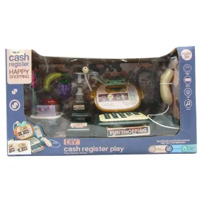 Happy Shopping – Cash Register Play Set With Light And Sound