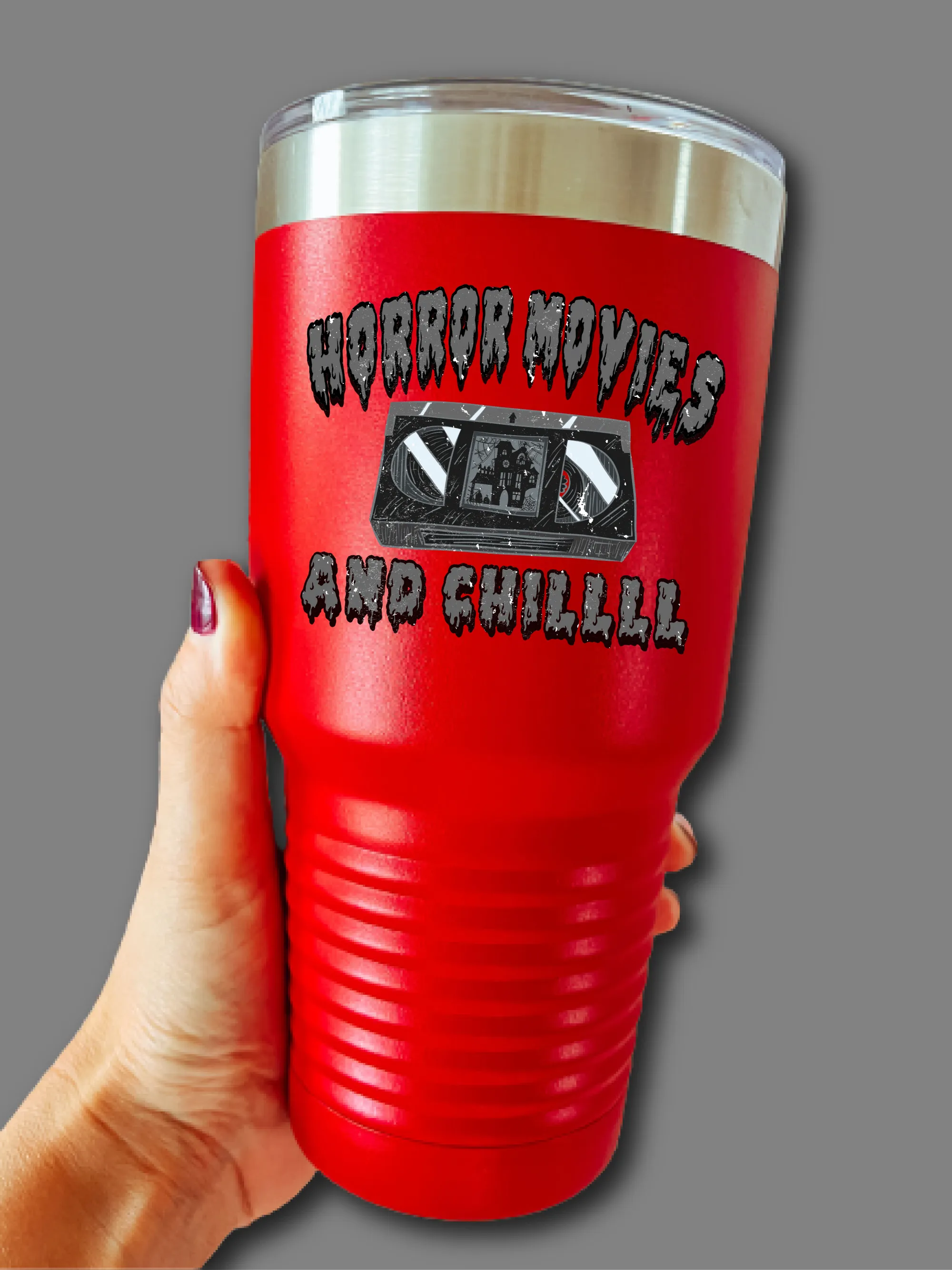 Horror Movies And Chill - UV TUMBLER