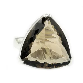 Indiana Smoky Quartz Teardrop Ring