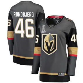 Jonas Rondbjerg  Vegas Golden Knights Fanatics Branded Women's 2023 Stanley Cup Champions Alternate Breakaway Jersey - Black