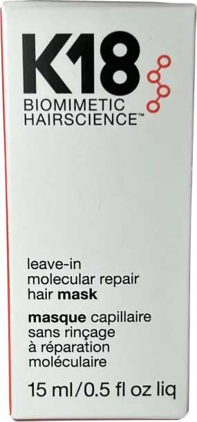 K18 Hair Leave-in Molecular Repair Hair Mask 15ml