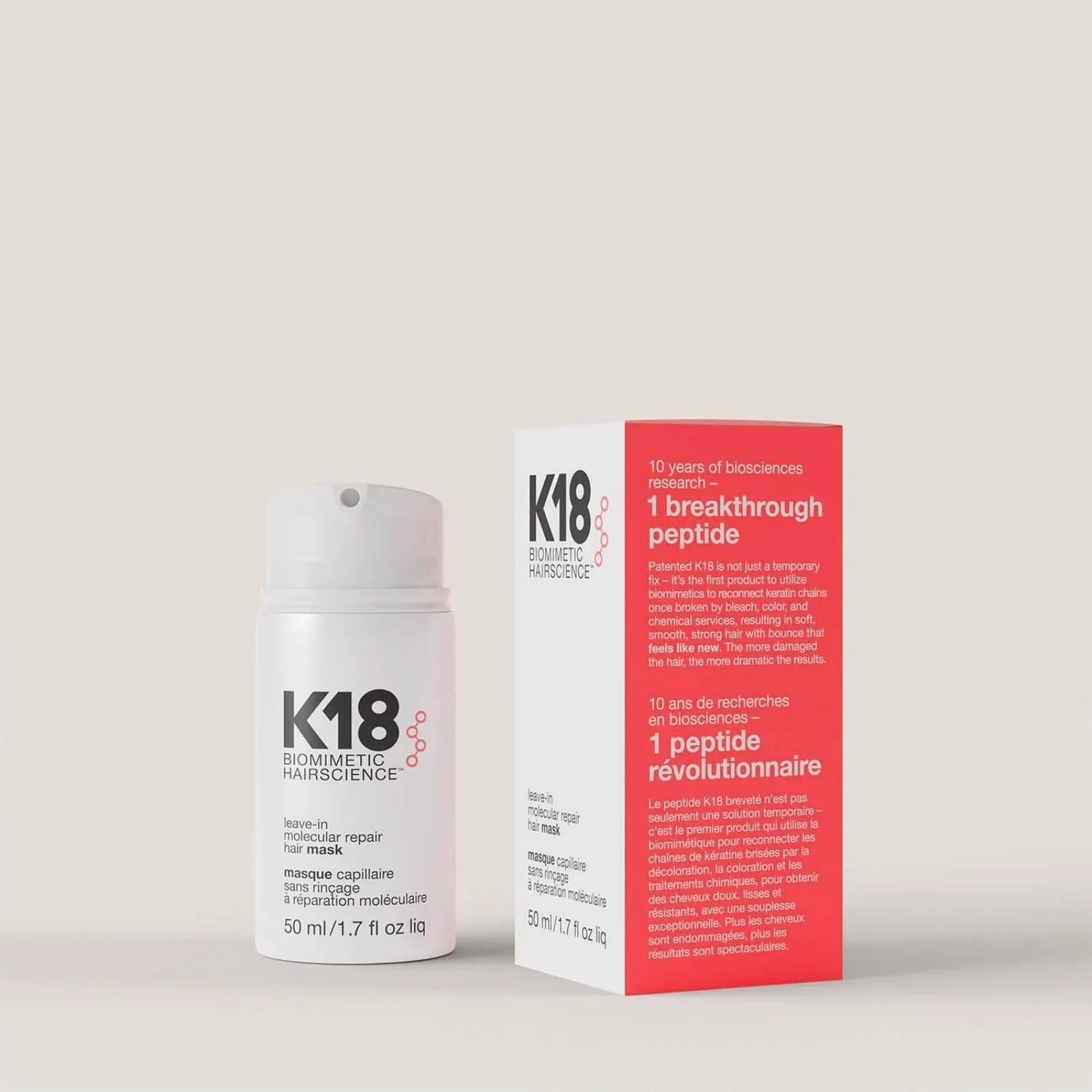 K18 | Leave-In Molecular Repair Hair Mask 50ml