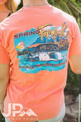 Kappa Alpha Order Spring Formal Boat Tee