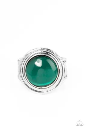 Laguna Luminosity - Green Paparazzi Ring