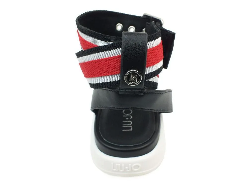 LIU JO Star 03 White Black Red B19043TX040