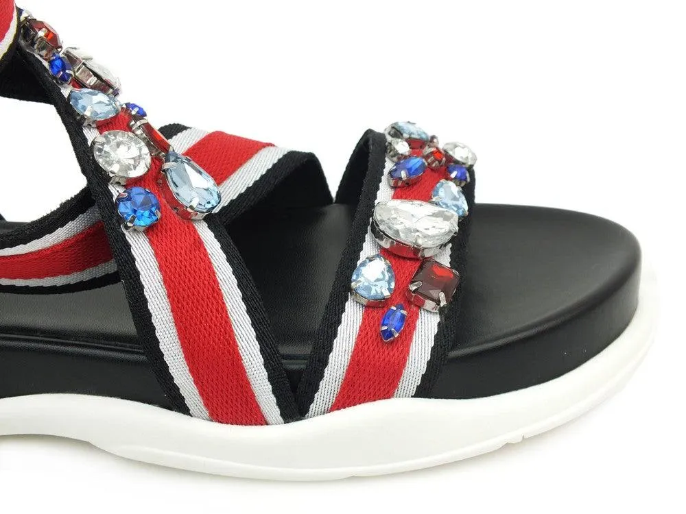 LIU JO Star 03 White Black Red B19043TX040