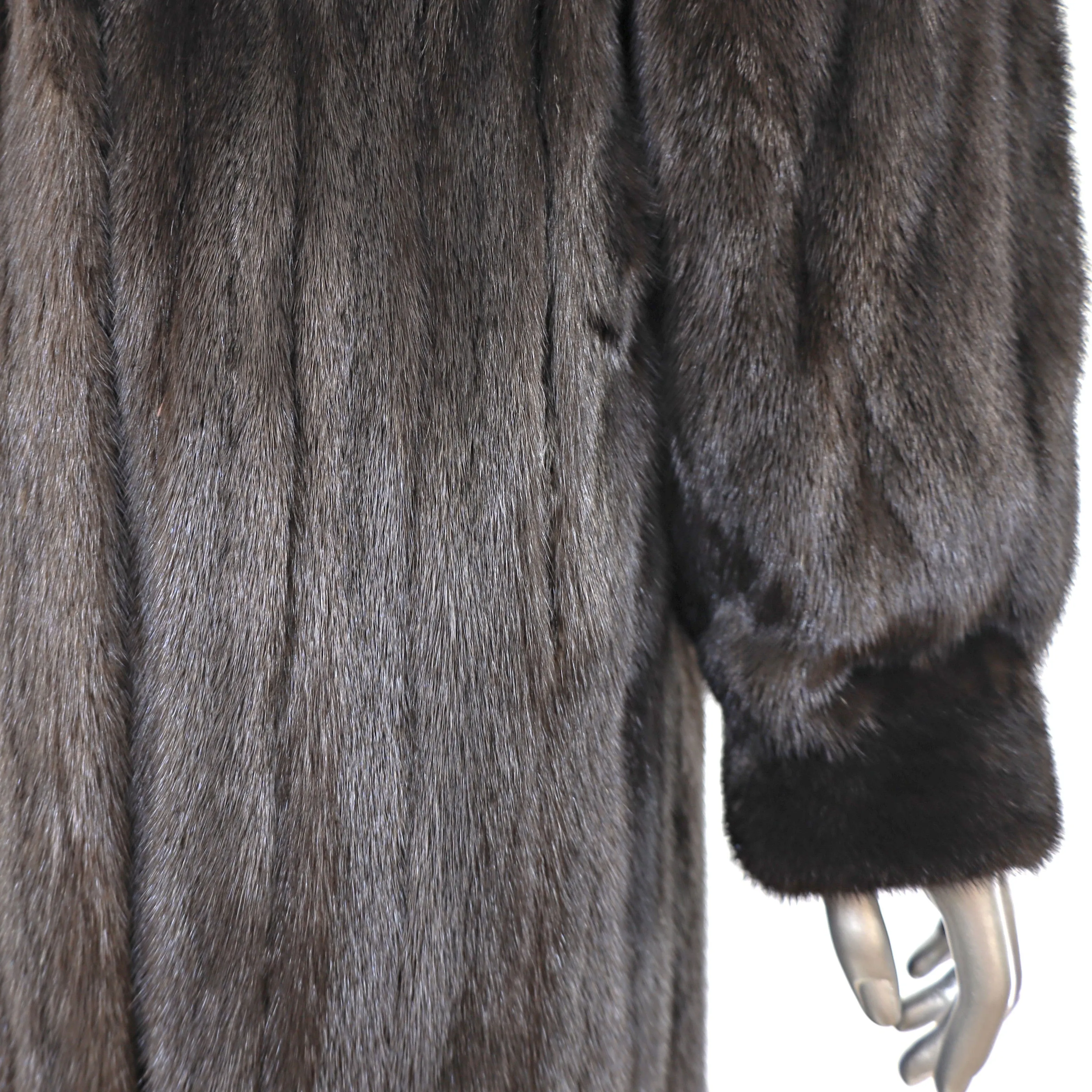 Mahogany Mink Coat- Size L