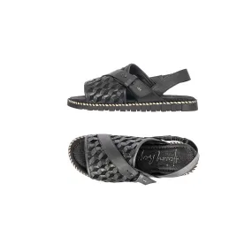 Man Sandal Intreccio 3D Black