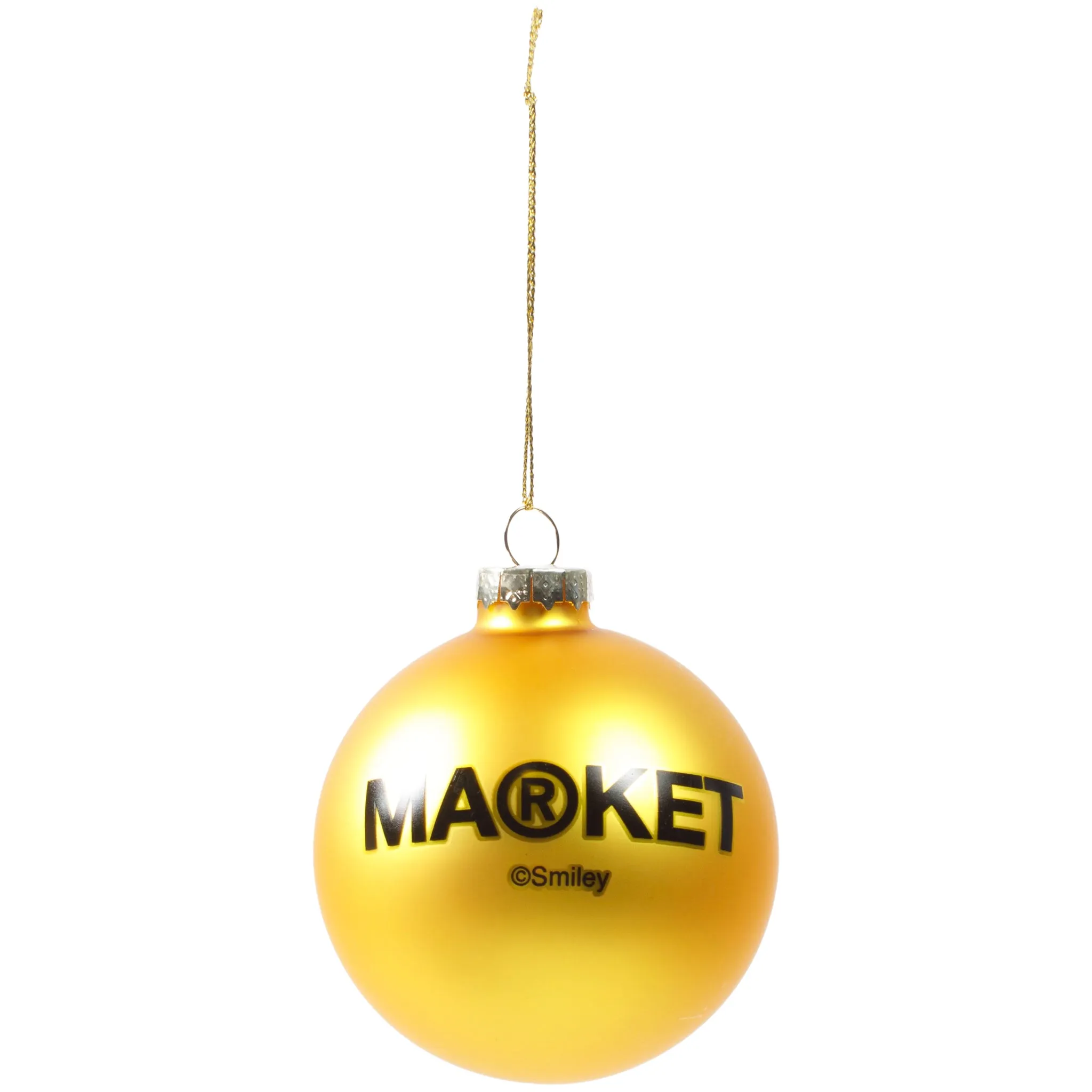 Market Smiley Ornament "Yellow"