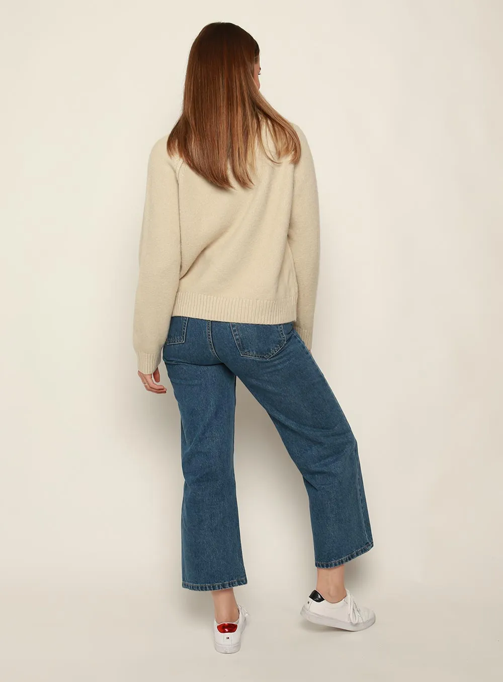 Martina Turtle Neck Knit-SAND