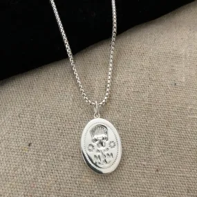 Memento Mori Pendant Charm Necklace