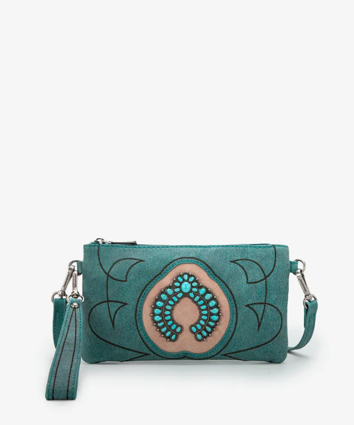 Montana West Concho Clutch Purse