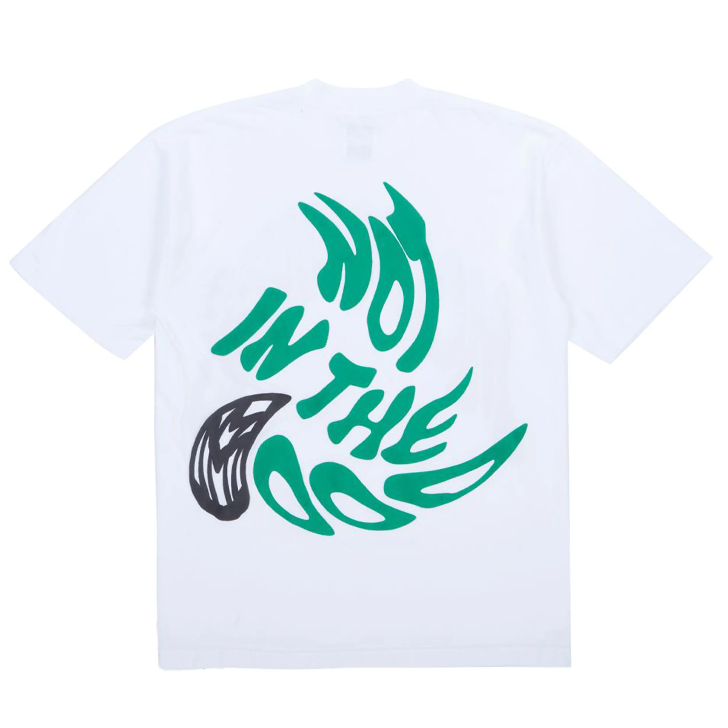 Mood Swings Swirl Tee White Green