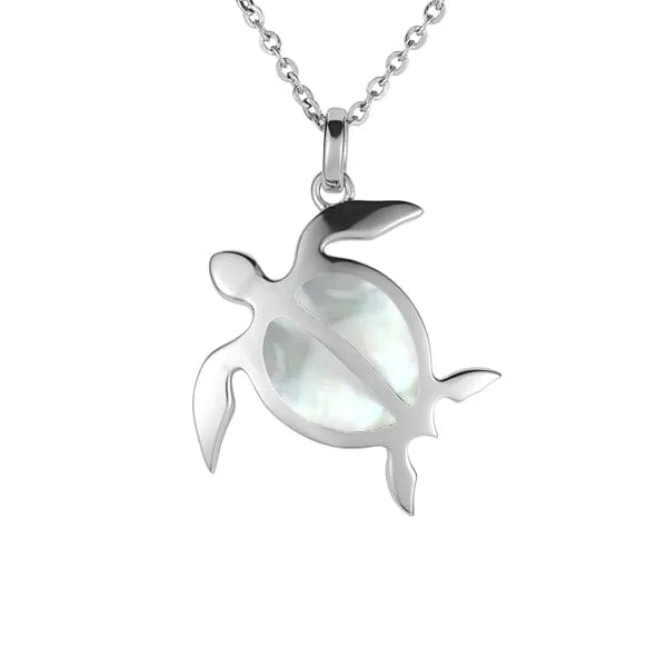 Mother of Pearl Lanai Honu Pendant