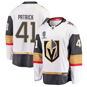 Nolan Patrick  Vegas Golden Knights Fanatics Branded 2023 Stanley Cup Champions Away Breakaway Jersey - White