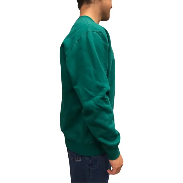 Obey Brick by Brick men's crewneck sweatshirt 112480103 green