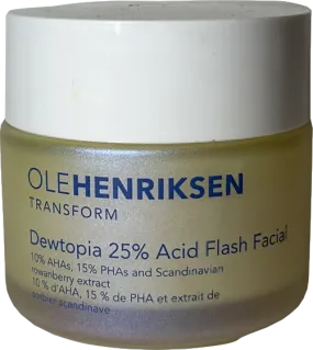 Ole Henriksen Dewtopia 25% Acid Flash Facial Mask 50ml