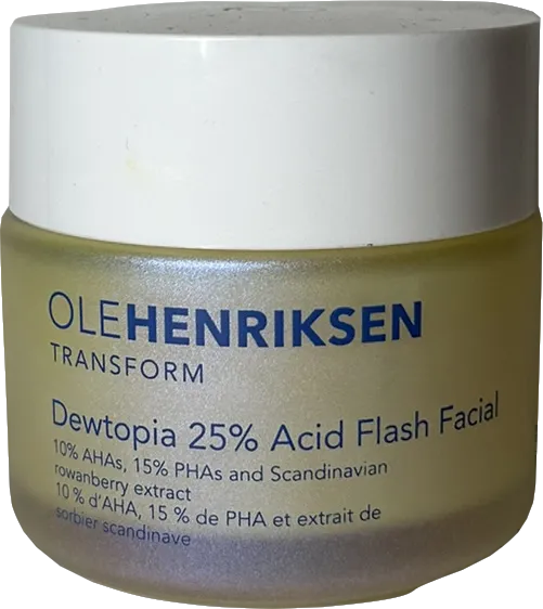 Ole Henriksen Dewtopia 25% Acid Flash Facial Mask 50ml