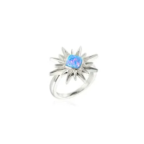 Opal Art Deco Hoku Ring