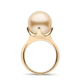 Oracle Collection Golden South Sea Pearl Ring