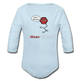 "A-Mean-Oh-Acid"-Baby Long Sleeve Onesie